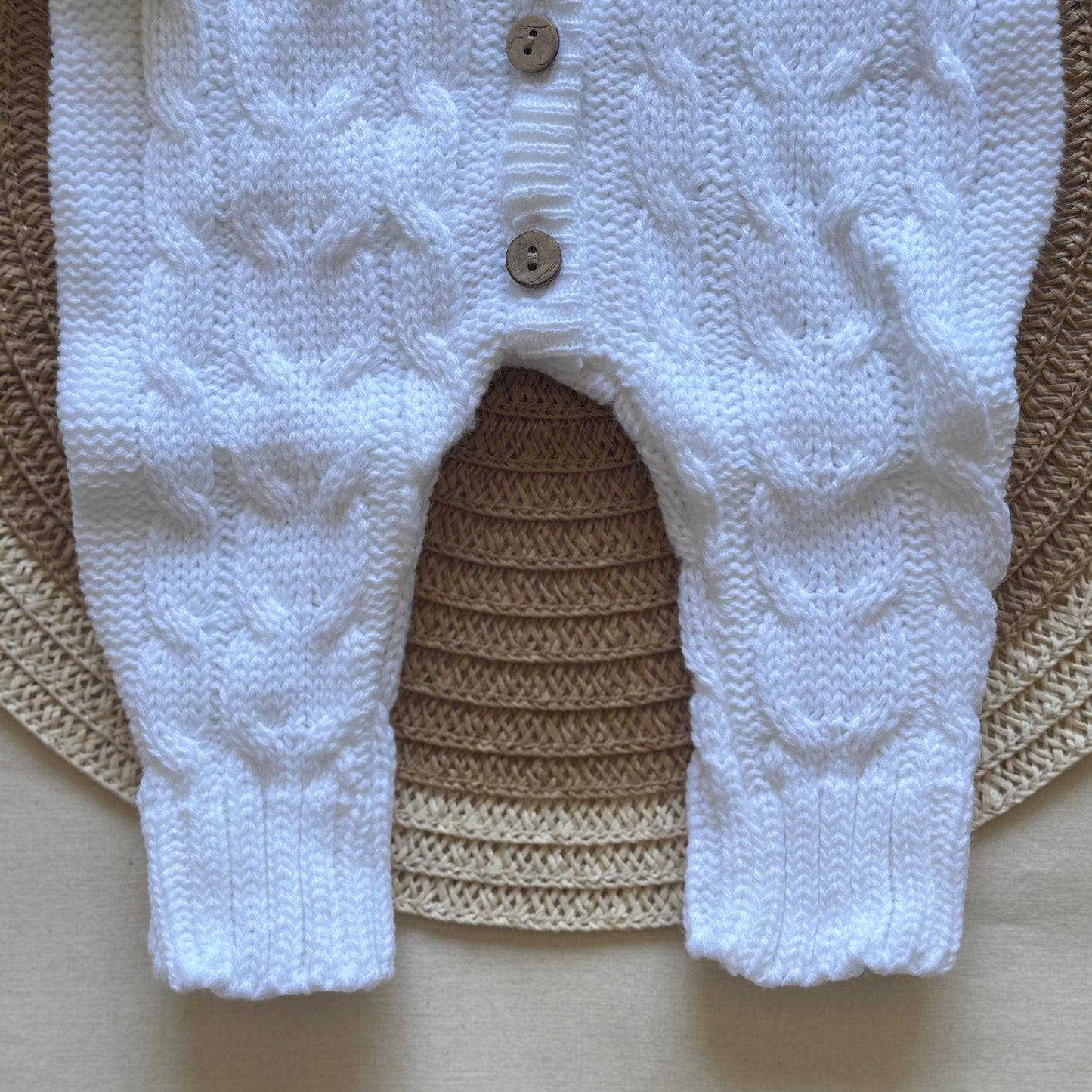 Enterito tejido - Blanco