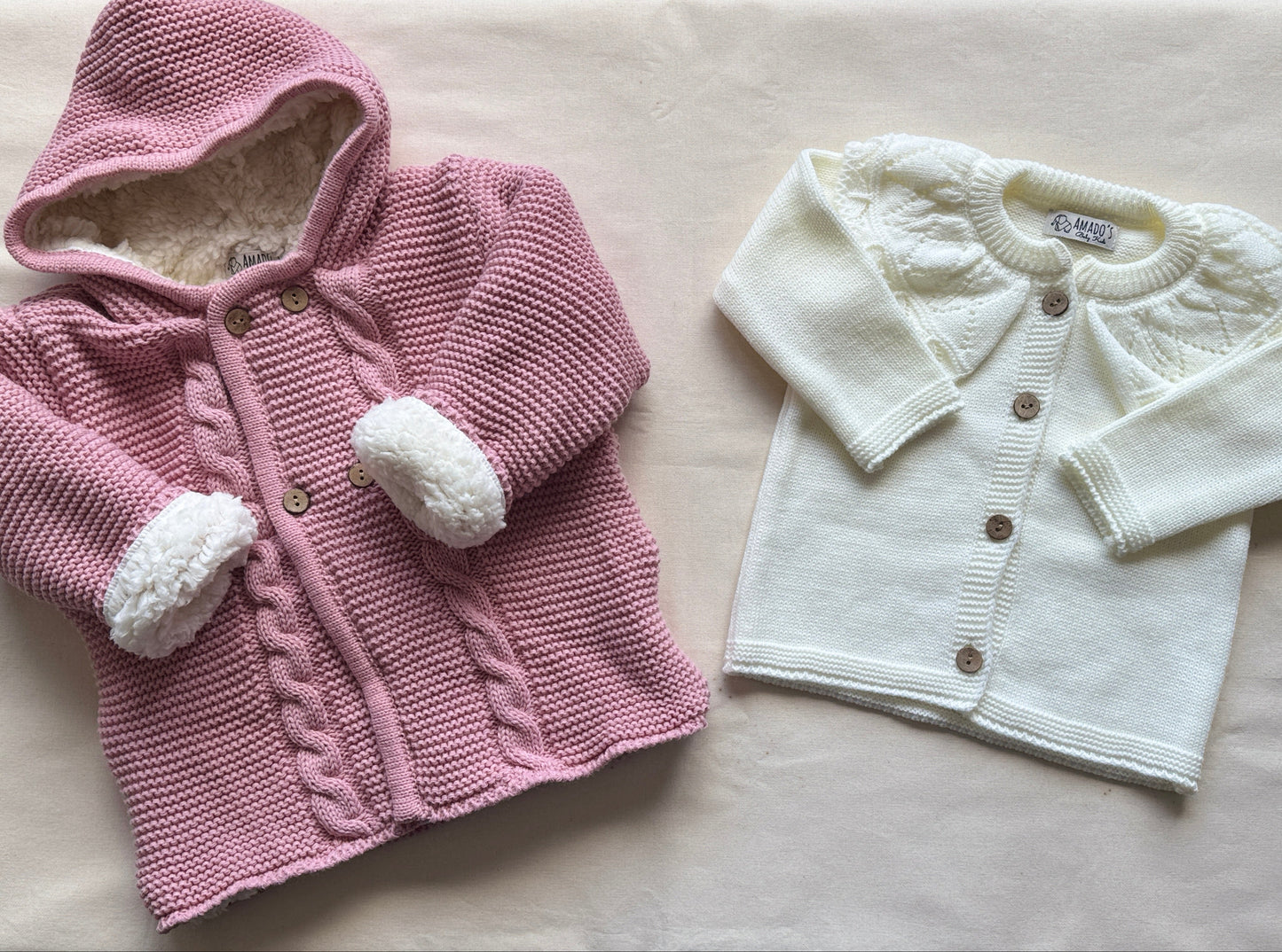 Baby box- Rosa y crudo (12/24M)