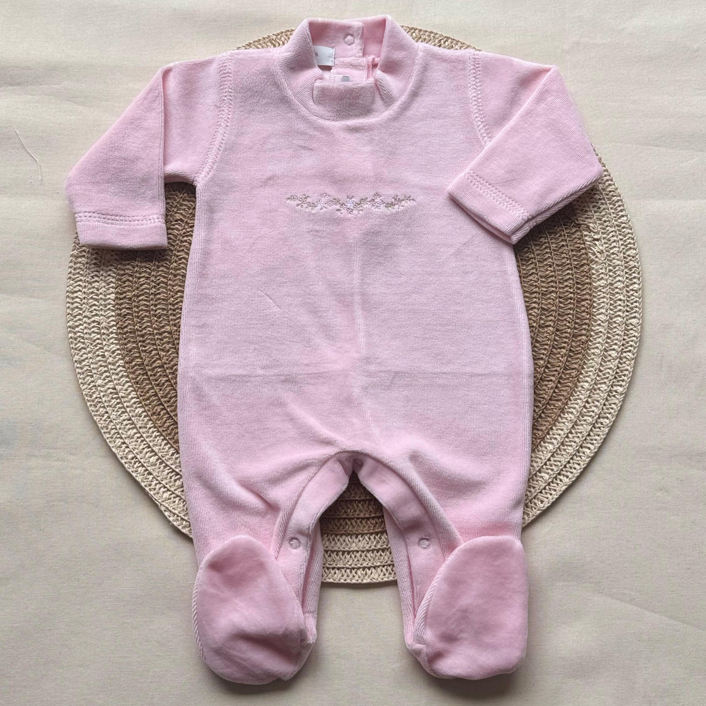 Enterito piel durazno - Rosa con ramito