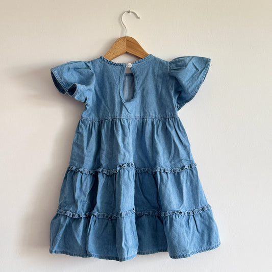 Vestido jean - Claro
