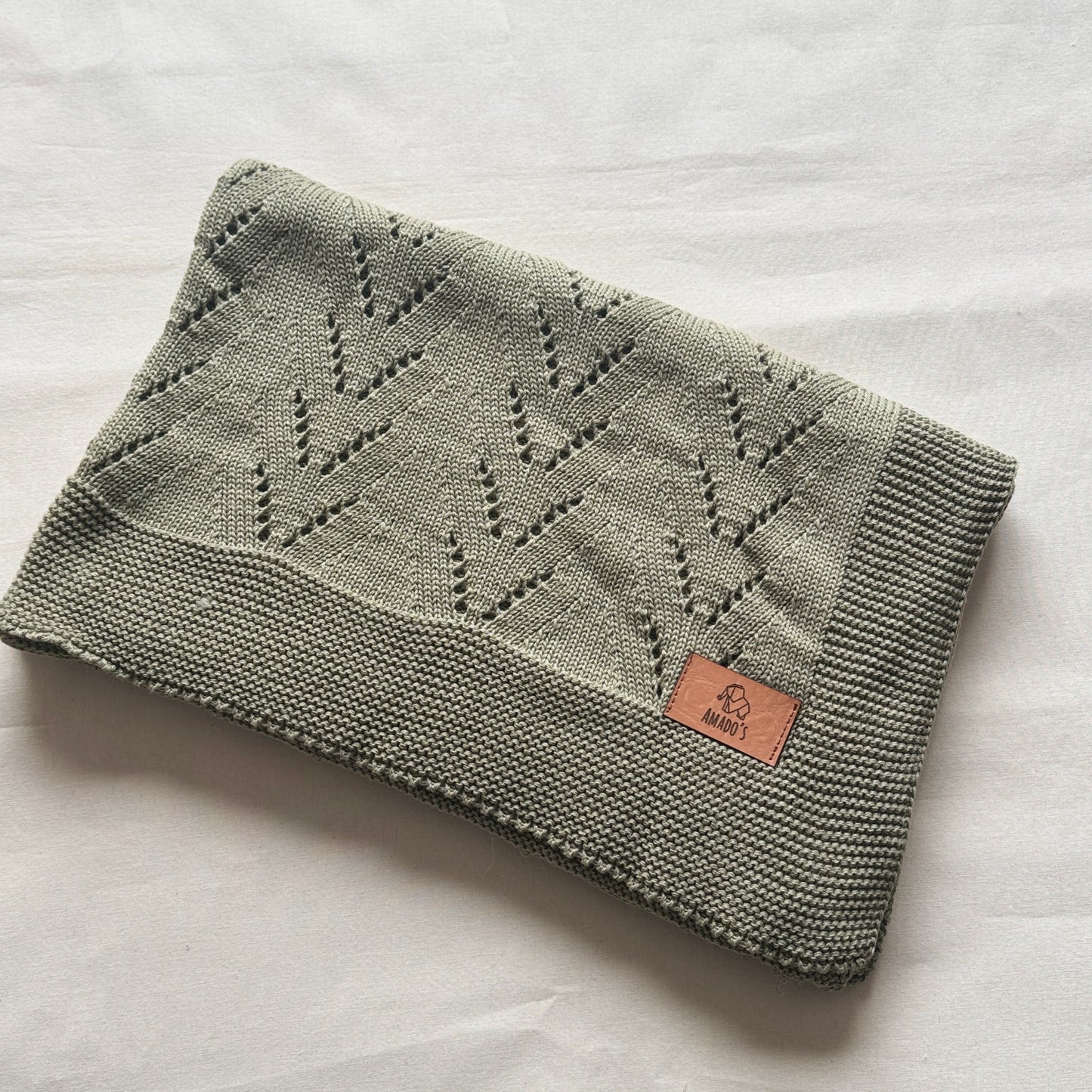 Rebozo tejido - Verde oliva