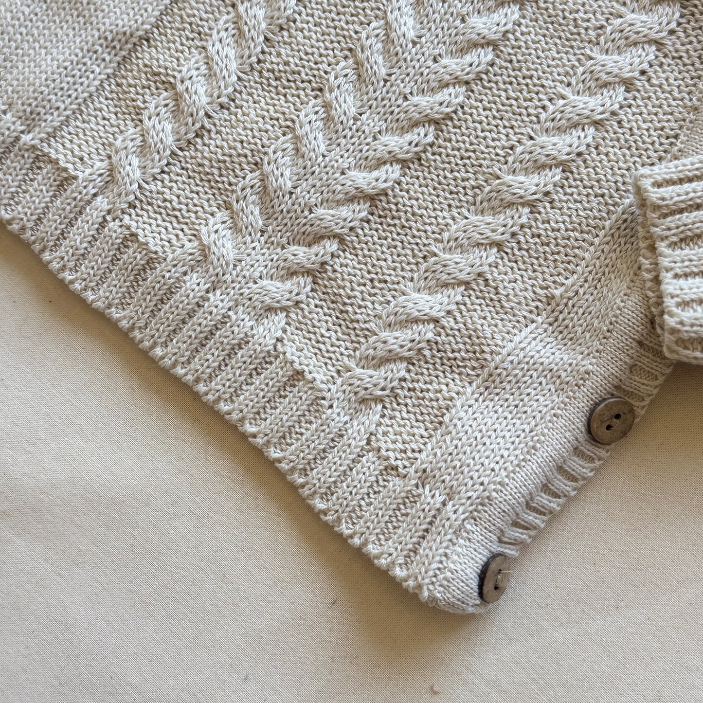 Conjunto hilo - Beige trenzado