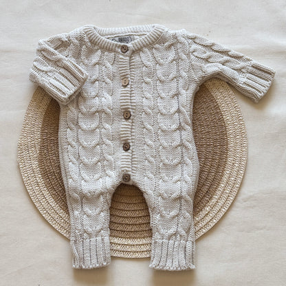 Enterito tejido - Beige