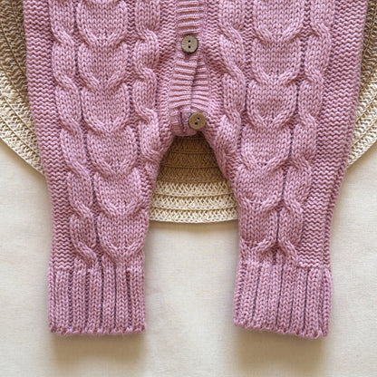 Enterito tejido - Rosa