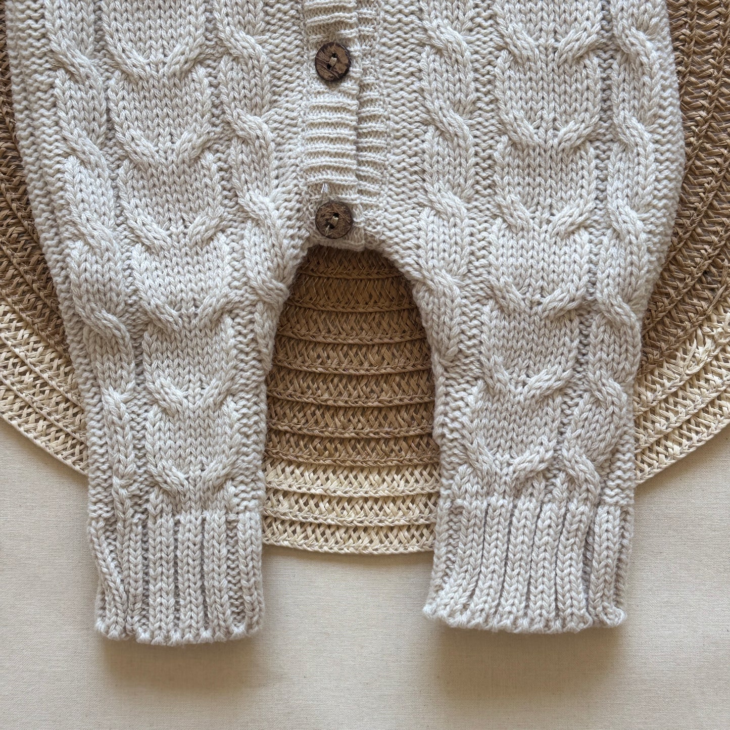 Enterito tejido - Beige