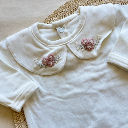 Set algodón - Florcita rosa