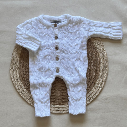 Enterito tejido - Blanco