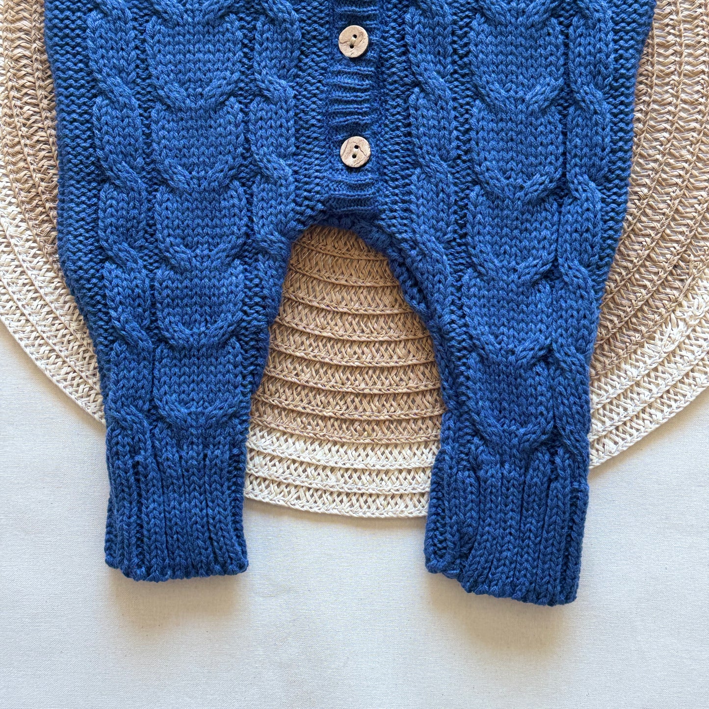 Enterito tejido - Azul