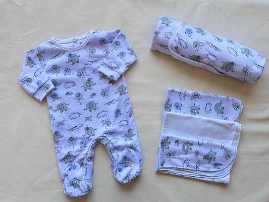 Baby box- Lila (0/3M)