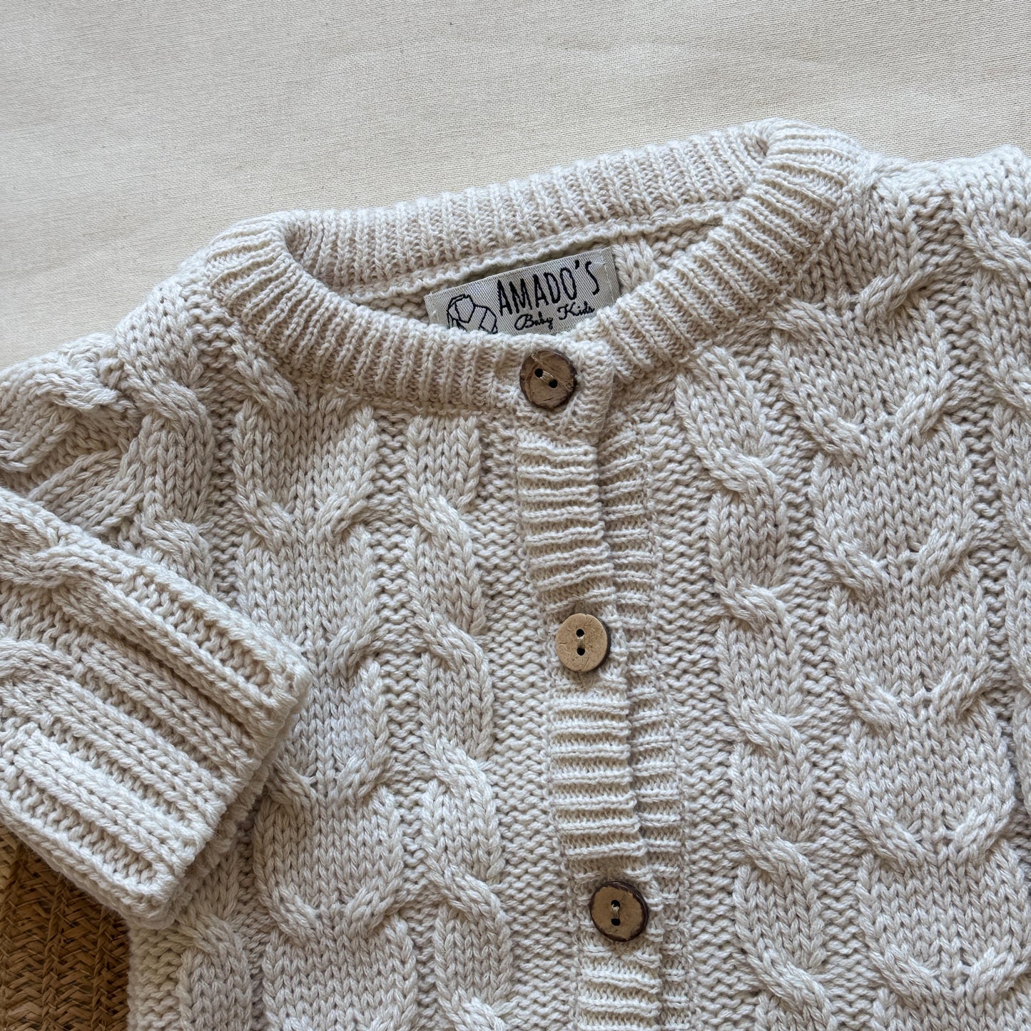 Enterito tejido - Beige