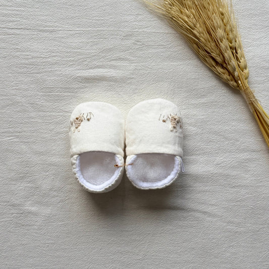 Zapatitos - Conejito crema