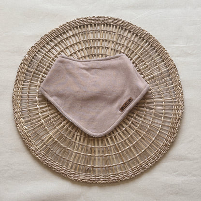 Babero bandana - Marrón claro