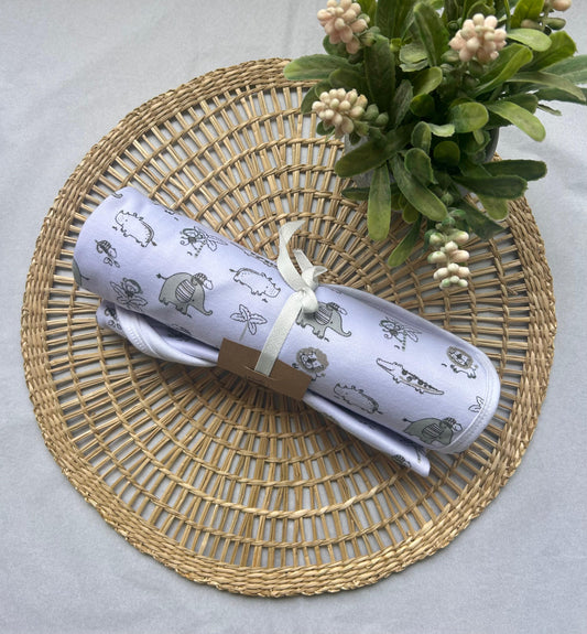 Rebozo algodón - Animalitos