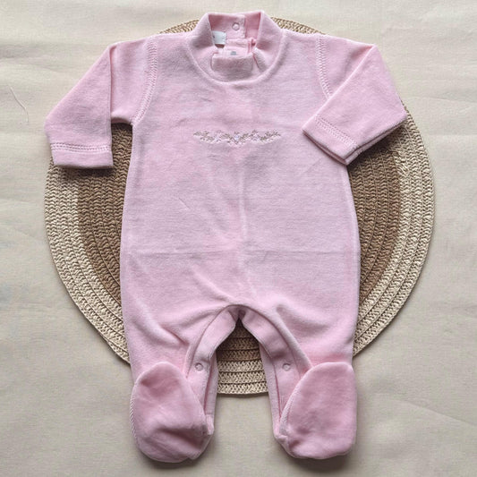 Enterito piel durazno - Rosa con ramito