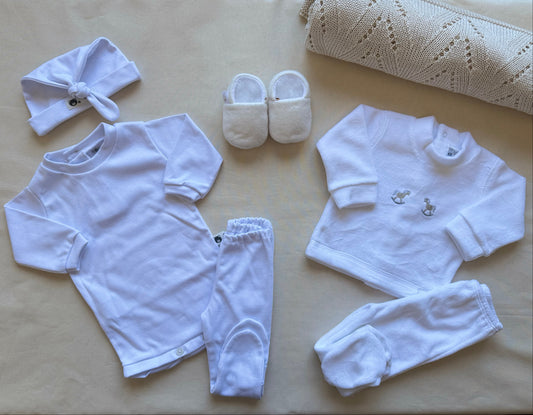 Baby box- Blanca y beige (0/3M)