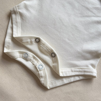 Set algodón - Florcita rosa y blanca