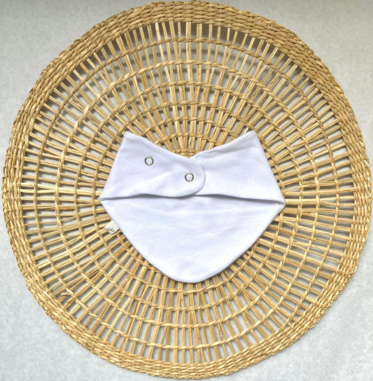 Babero bandana - Blanco