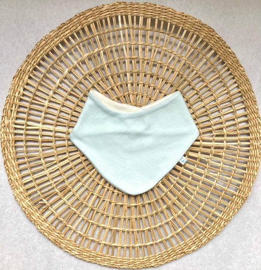Babero bandana - Celeste