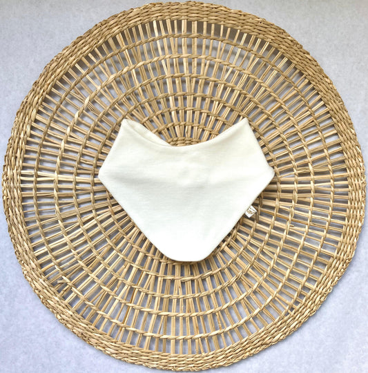 Babero bandana - Crudo
