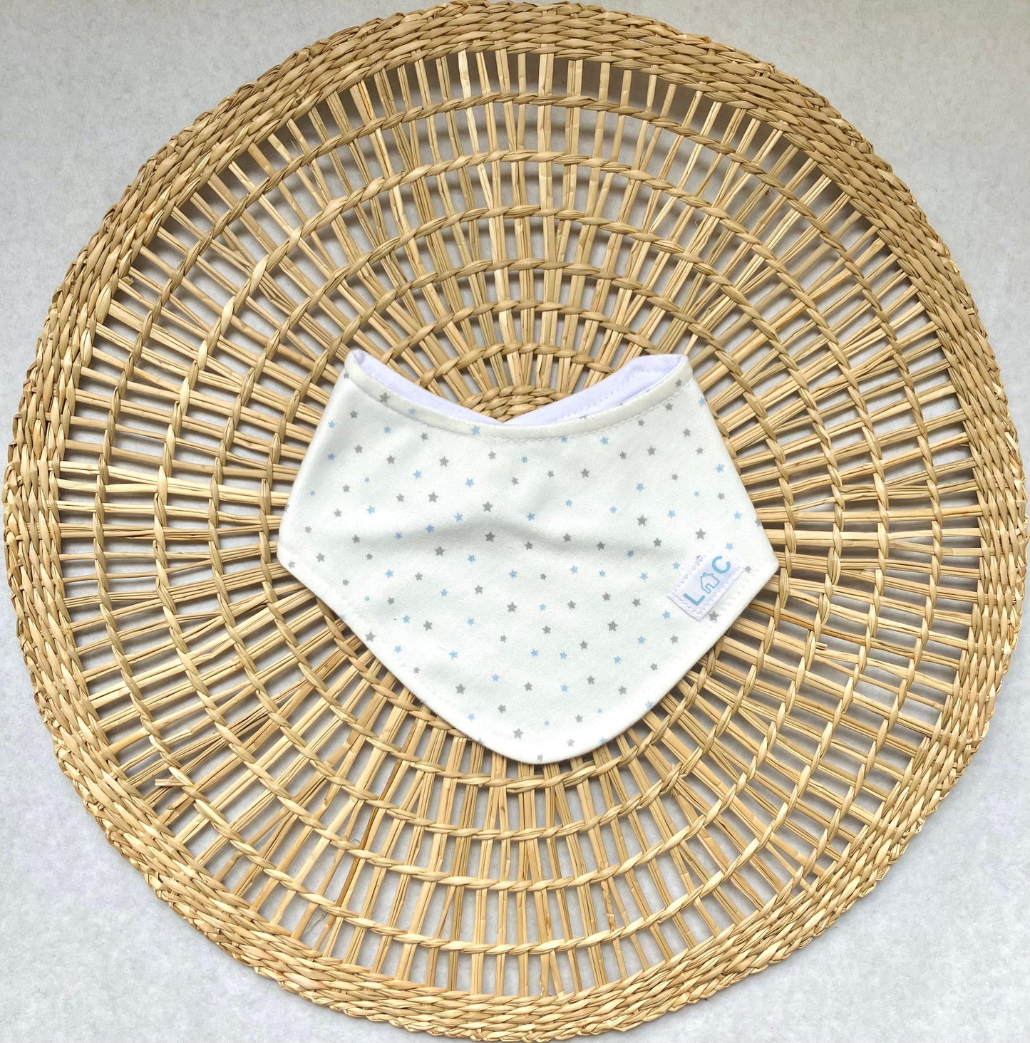 Babero bandana - Estrellitas