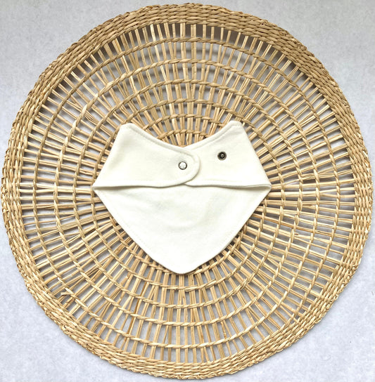 Babero bandana bordado - Osito marrón