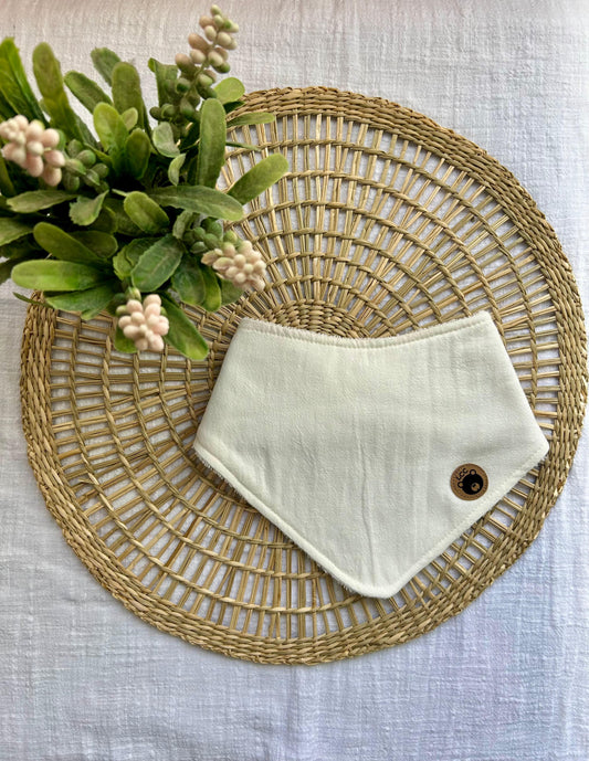 Babero bandana - Crudo
