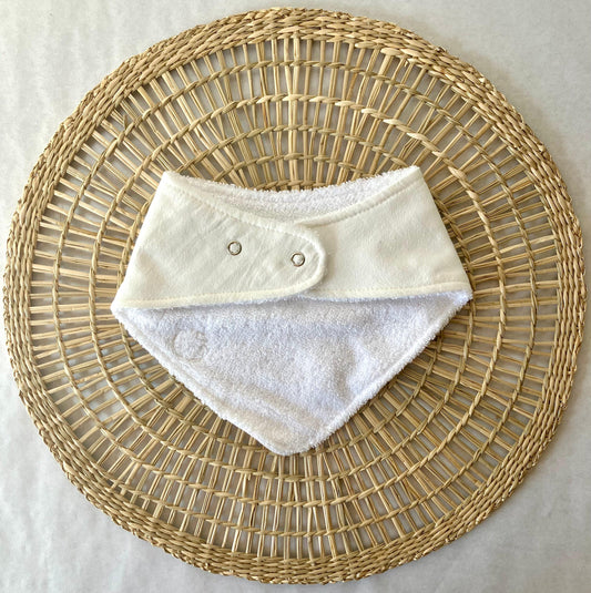 Babero bandana - Crudo