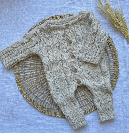 Enterito tejido - Beige