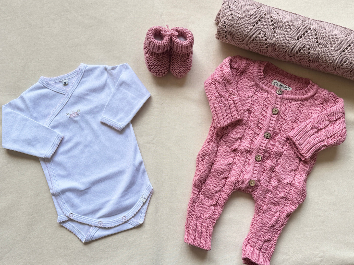 Baby box- Body rosa (RN/3M)