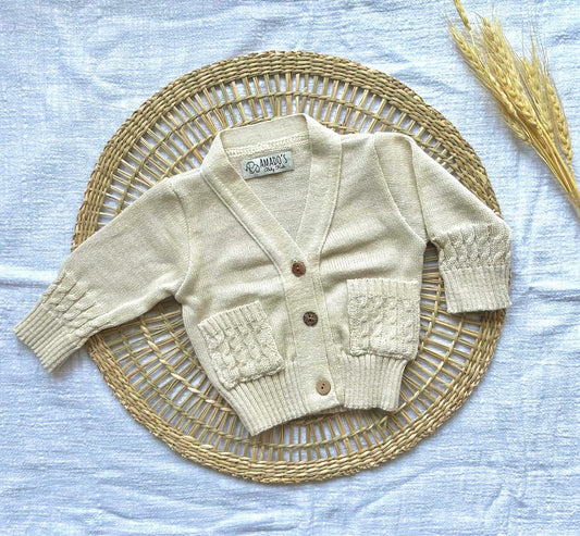 Cárdigan - Beige