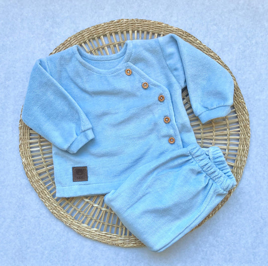 Conjunto plush - Celeste