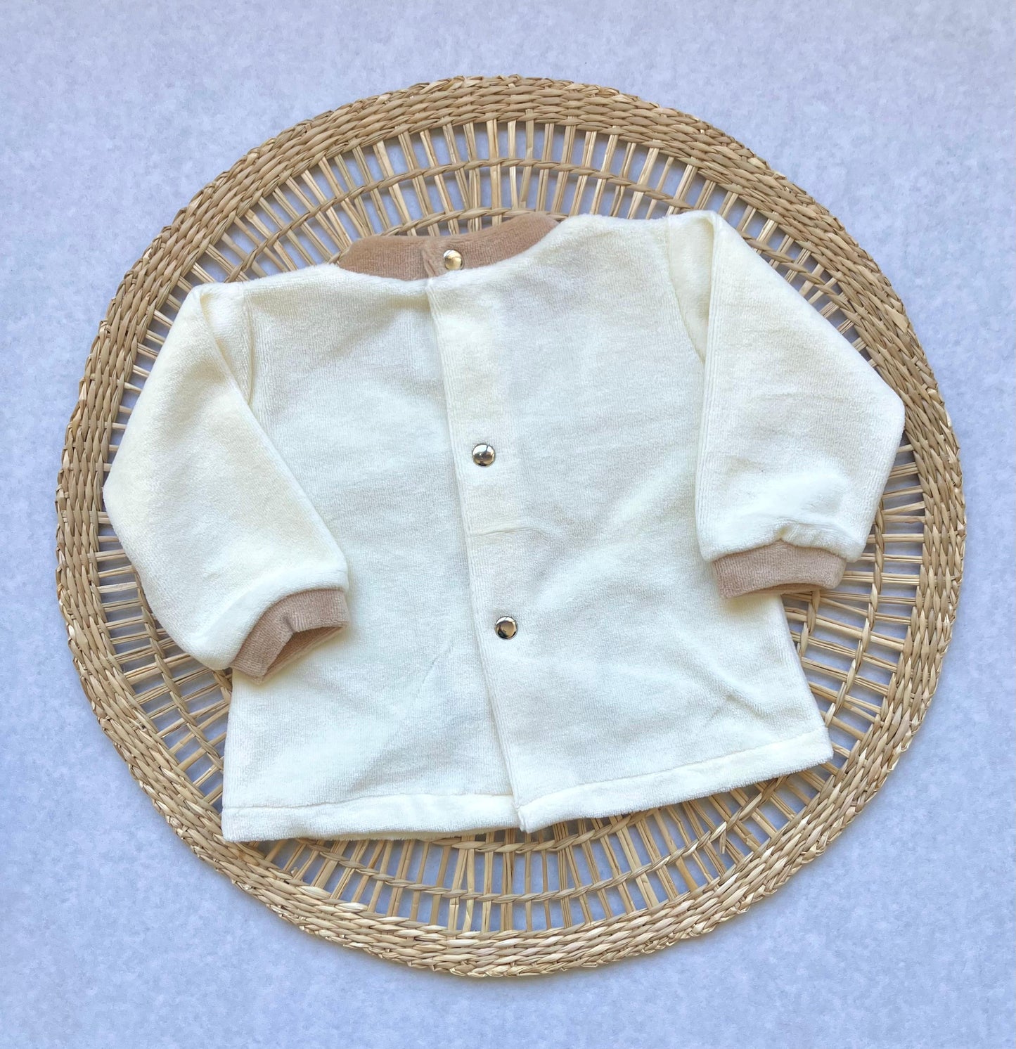 Conjunto plush - Crema y marrón osito