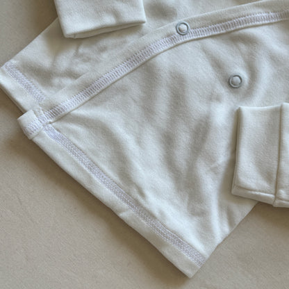 Set algodón - Crudo liso