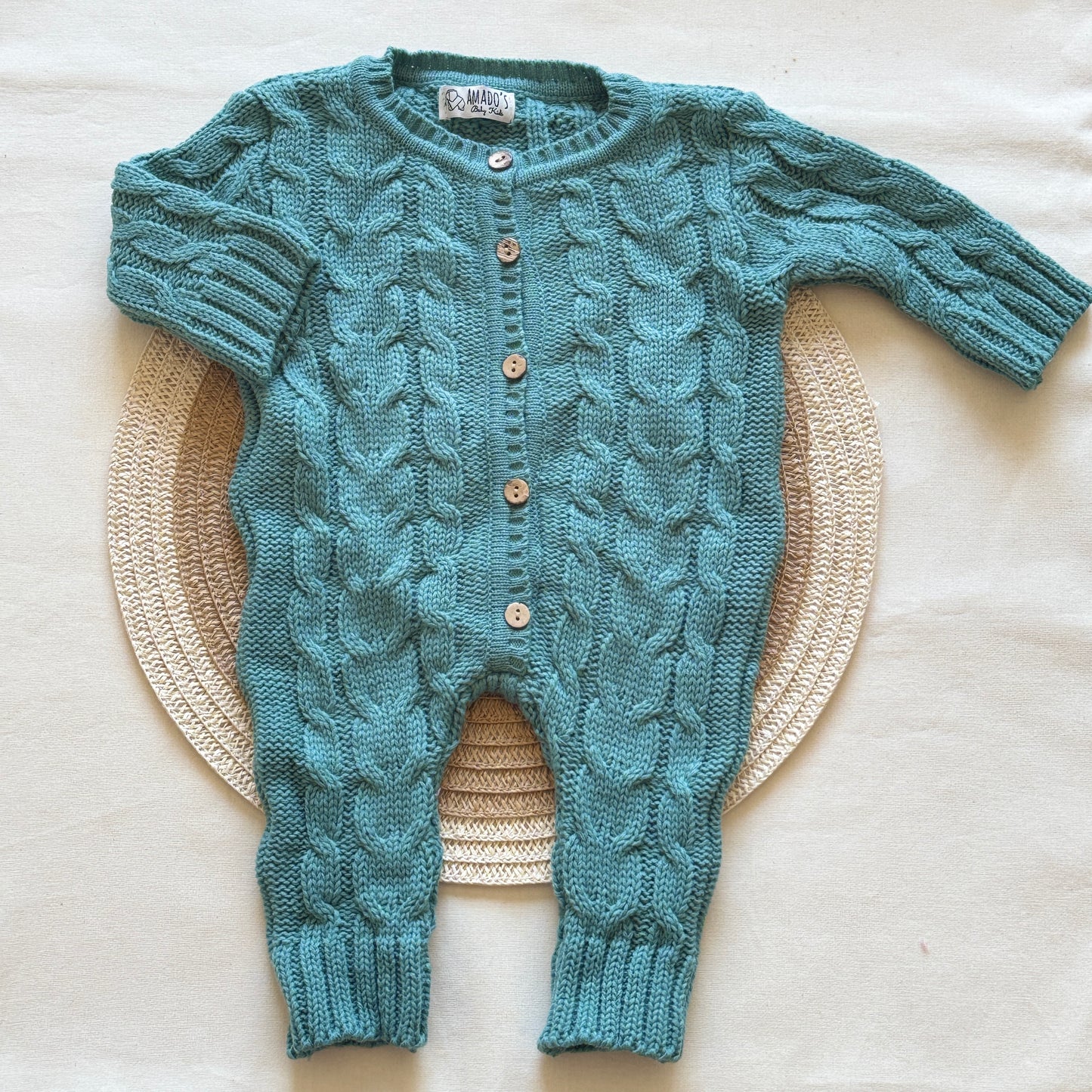 Enterito tejido - Verde