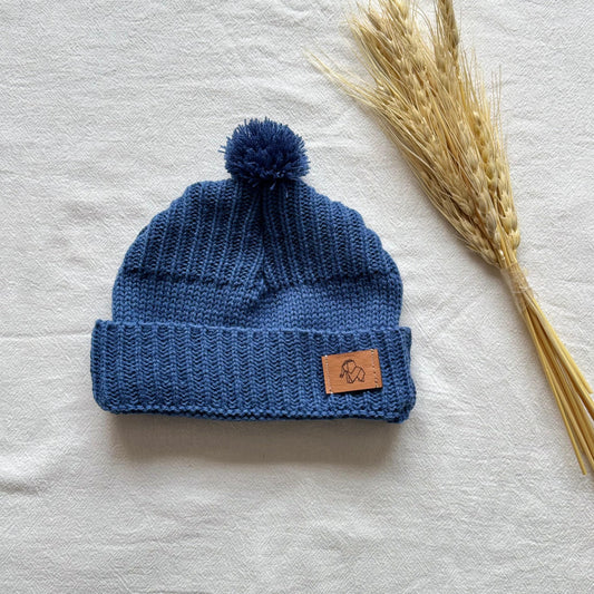 Gorro tejido - Azul