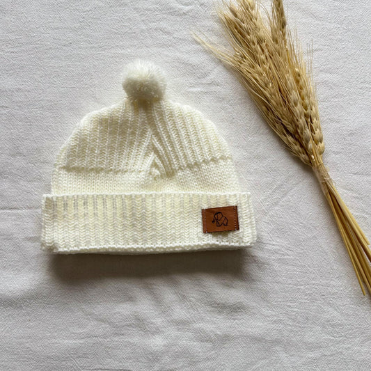 Gorro tejido - Crudo