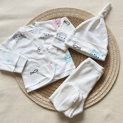 Set algodón - Gatitos