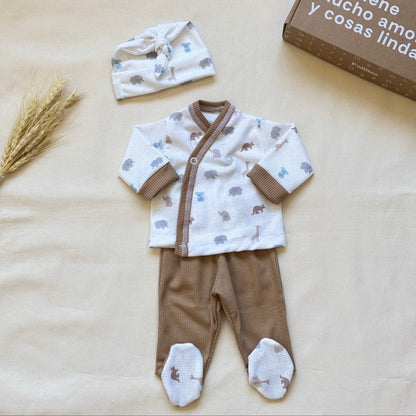 Set algodón - Camel animalitos