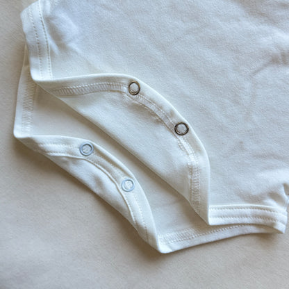 Set algodón -  Florcita blanca