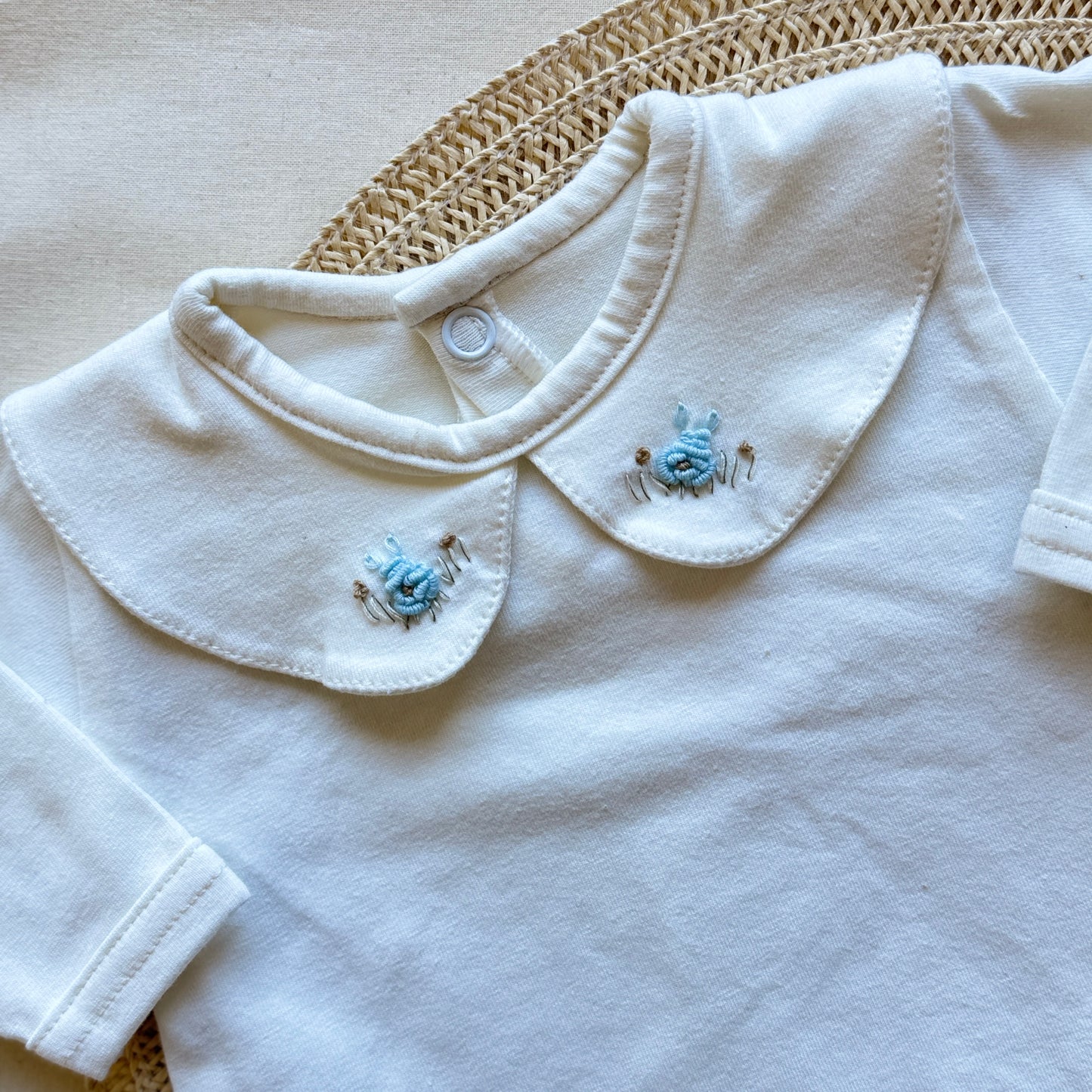 Set algodón - Conejito celeste