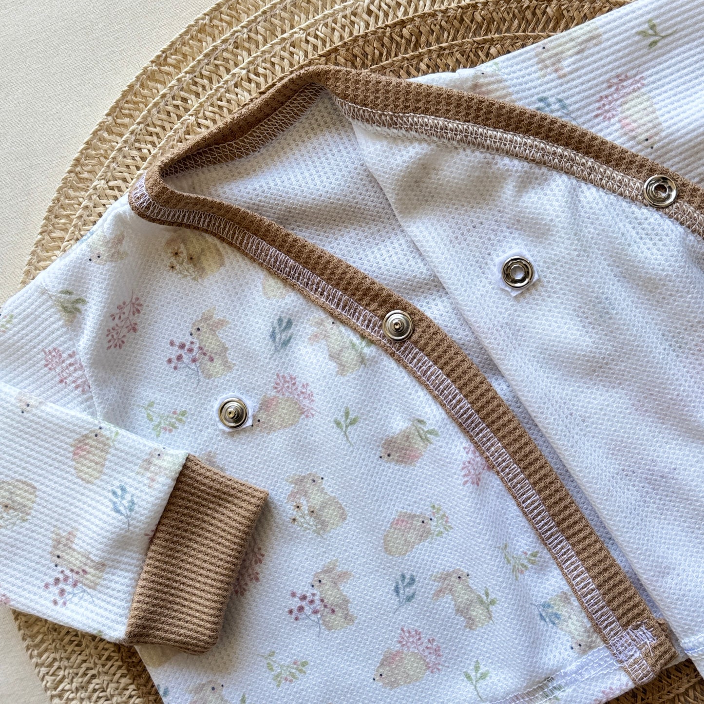 Set algodón - Camel conejitos