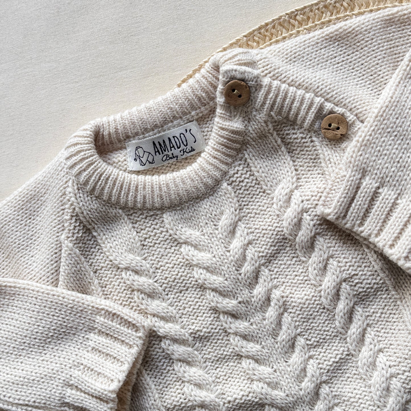 Conjunto tejido - Beige