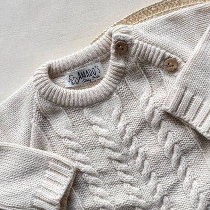 Conjunto tejido - Beige