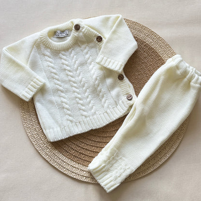 Conjunto tejido - Crudo