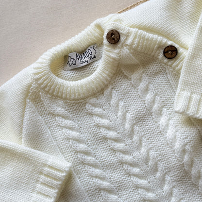 Conjunto tejido - Crudo