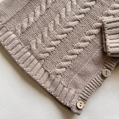 Conjunto tejido - Marrón