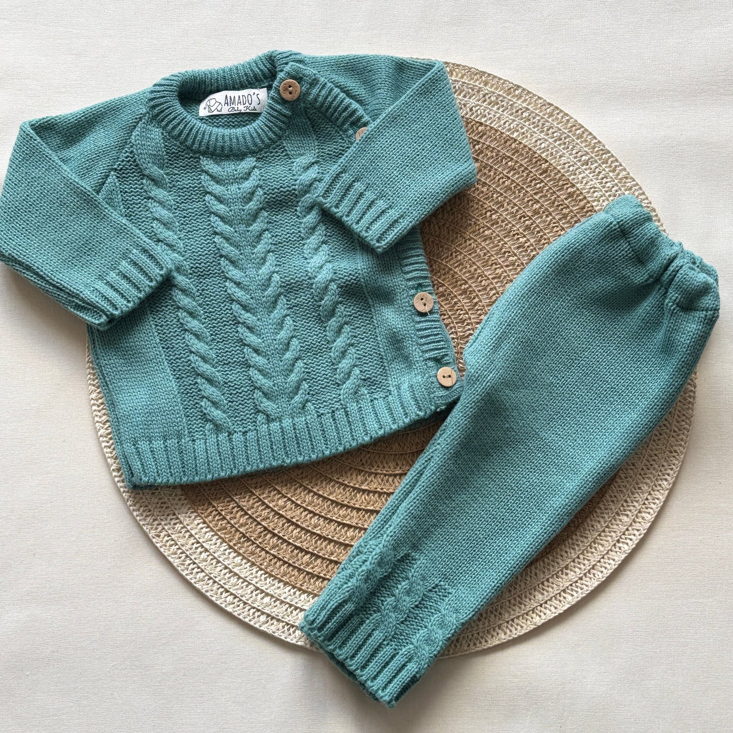 Conjunto tejido - Verde