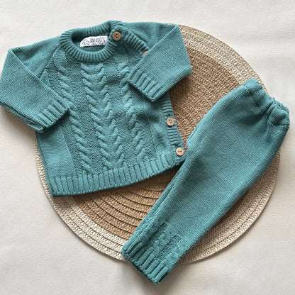 Conjunto tejido - Verde