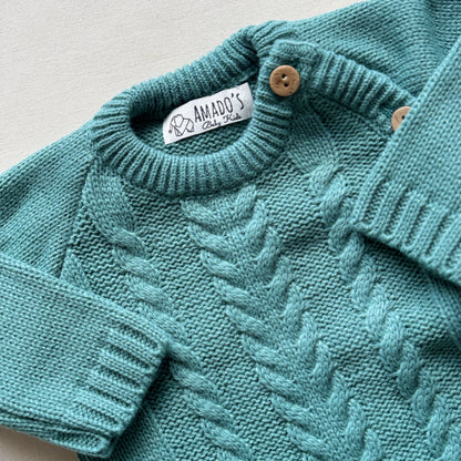 Conjunto tejido - Verde