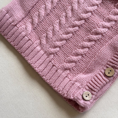 Conjunto tejido - Rosa